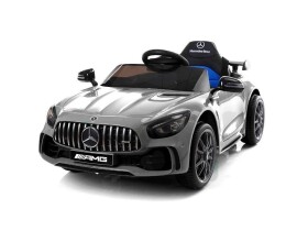 Mamido Elektrické autíčko Mercedes GTR lakované strieborné