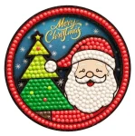 2KIDS TOYS Diamantová magnetka Santa