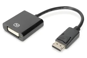 Digitus mini DisplayPort - DVI-I / Redukcia / 0,15 m / Full HD 1080p / 60 Hz / aktívny (DB-340414-001-S)