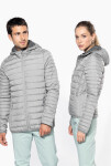Kariban K 6111 Ľahká dámska prešívaná bunda s kapucňou 20.6111 biela white L