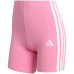 Dámske šortky adidas Essentials 3-Stripes High Waisted Biker shorts pink KT1625 women M