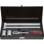 KS Tools 517.1140 Sada náradia na skrutkovanie zapaľovacích sviečok s momentom 3/8", 5 ks; 517.1140