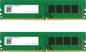Mushkin Essentials 64GB (2x32GB) 2933MHz / DDR4 / DIMM / CL21-21-21-47 / 1.2V (MES4U293MF32GX2)