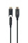 Gembird CCBP-HDMID-AOC 50m / optický kábel HDMI / 4K60hz (CCBP-HDMID-AOC-50M)