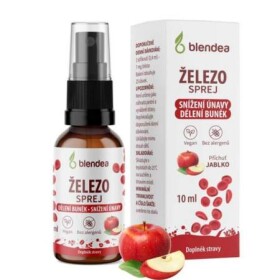 BLENDEA Železo sprej príchuť jablko 10 ml