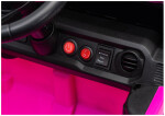 Mamido Elektrické autíčko Jeep Rubicon 24 V 2x200 W ružové