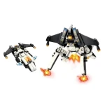 QMAN Guardian of Star's Core 3102-5 Nočné vojnové lietadlo "Mark" 2v1