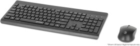 Manhattan MANHATTAN Funk-Tastatur-Maus-Set MWK7350 schwarz