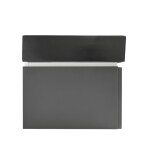 Kúpeľňová skrinka s umývadlom SAT Feel 60x30x46 cm antracit mat SATFEEL60ANTU3 SATFEEL60ANTU3