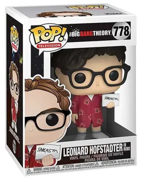Funko POP! TV: Leonard Hofstadter v Robe (The Big Bang Theory)