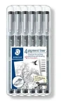 Staedtler Pigment Liner 308 / Liner / 0,8 mm / čierny / 6 ks (308 SB6P)