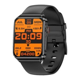 BlitzWolf BW-HL6 čierna / Chytré hodinky / 1.85 "/ 400x450 / BT 5.1 / Android iOS (BW-HL6 Black Silicon)