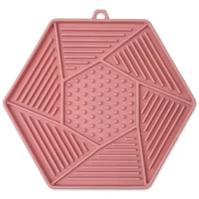 Epic Pet LickSnack Lízacia podložka hexagon svetlo ružový 17x15cm (443-292002)