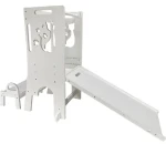 2Kids Toys Rastúca učiaca veža Mačka so šmykľavkou a tabuľou / od 18 mesiacov (2D33827)