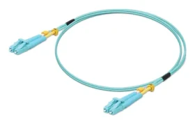 Ubiquiti UACC-OFC-MM-2M / Optický patch kábel / LC-LC / Duplex / OM3 / 10Gbps / 2m / tyrkysová (UACC-OFC-MM-2M)