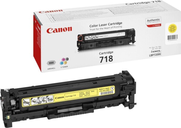 Canon CRG-718 Yellow Originál (2659B002AA)