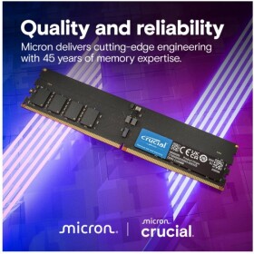 Crucial crucial Pamięć DDR5 32GB/6400 (2*16GB) CL52 CUDIMM