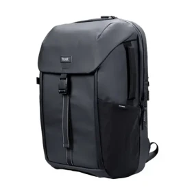 Trust Jersey čierna / Batoh / pre notebooky 17" / vodeodolný / recyklovaný polyester (25669)