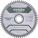 Metabo MULTI CUT CLASSIC 628285000 pílový kotúč 254 x 30 x 1.8 mm Počet zubov (na palec): 60 1 ks; 628285000