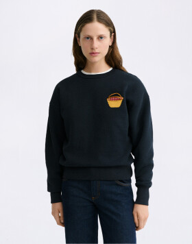 Thinking MU Jodie Sweatshirt Basket NAVY L