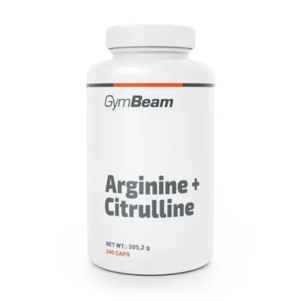 Arginín + Citrulín - GymBeam (240 kaps.) (111025-1-240caps)