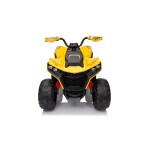 Mamido Detská elektrická štvorkolka Fast Wheel 4x4 žltá