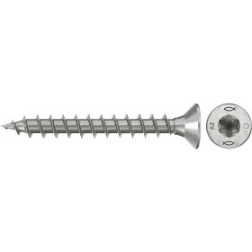 Fischer 574051 skrutky do drevotriesky 3 mm 12 mm TX Nerezová oceľ 200 ks; 574051