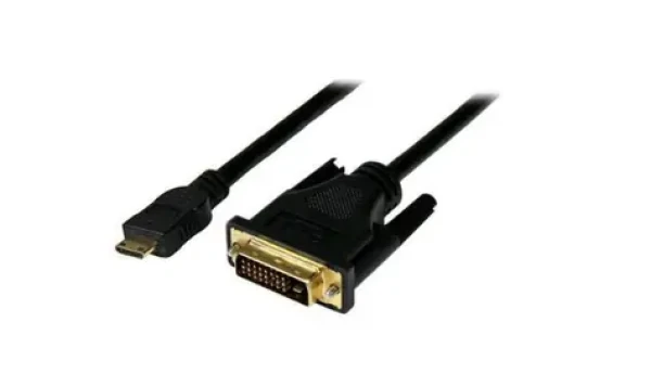 MicroConnect Adaptér miniHDMI (M) - DVI-D (M) 1m čierna (HDCPDVIDD)