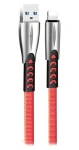 Colorway červená / Dátový kábel / USB-A - Lightning / 2,4 A / 1 m (CW-CBUL010-RD)
