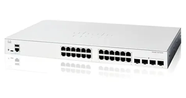 Cisco Catalyst C1200-24T- 4X REFRESH / Switch / 24x GLAN / 4X SFP+ / fanless (C1200-24T-4X-RF)