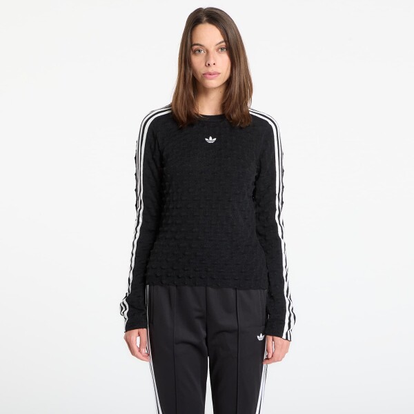 Tričko adidas Slim Ls Tee Black S