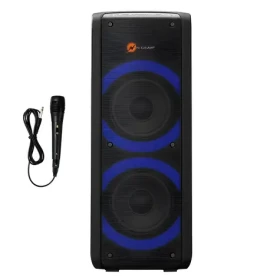 N-GEAR Let's Go Party 72 / Prenosný párty reproduktor / Bluetooth / 450 W / Disco LED / Mikrofón (LGP72)