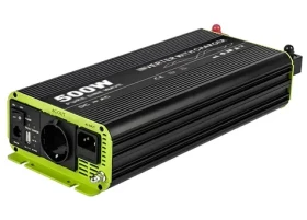 KOSUNPOWER UPS záložný zdroj 500W 12V / Napäťový menič / 500 W / Čistý sínus / AC 230V / externá batéria (KOS500-12)