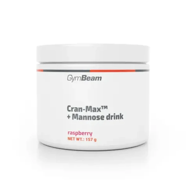 Cran-Max ™ + Mannose drink - GymBeam (malina, 157 g) (106750-1-157g-raspberry)