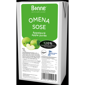 Ovocné pyré 120% Jablko 1l - Bonne - Bonne