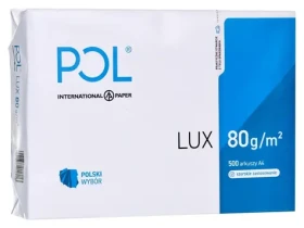 IGE POLLUX / Kancelársky papier / A4 / 80 g/m2 / matný / 500 listov (9947A80)
