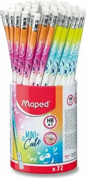 Maped Grafitová ceruzka Black#39;Peps Mini Cute HB 1ks (mix) (148975)