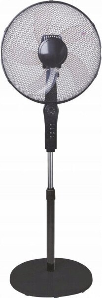 UN ventilátor PODŁOGOWY 40CM Čierny s obládaním