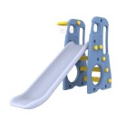 Mamido Detská záhradná šmykľavka s hojdačkou 3v1 modro-žltá