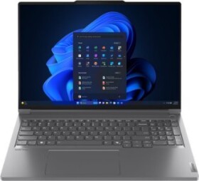 Lenovo Lenovo ThinkBook 16p G5 IRX | Storm Grey | 16 " | IPS | WQXGA | 2560 x 1600 pixels | Anti-glare | Intel Core i9 | i9-14900HX | 32 GB | SO-DIMM DDR5 | Solid-state drive capacity 1000 GB | NVIDIA GeForce RTX 4060 | GDDR6 | 8 GB | Windows 11 Pro...