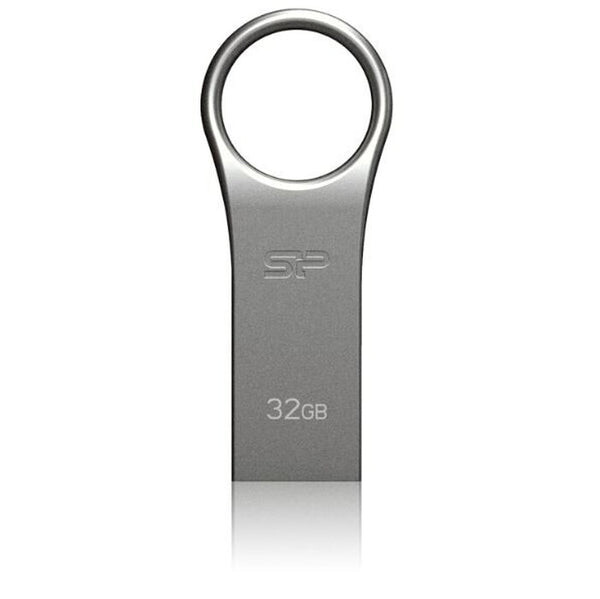 Silicon Power F80 32GB / USB 2.0 / čítanie / zápis 15 / 5 Mb / s / šedý (SP032GBUF2F80V1S)