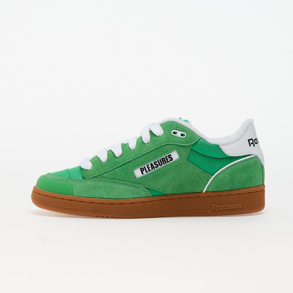Tenisky Reebok x Pleasures Club C Bulc LTD Spring Green/ White/ Gum EUR 37.5