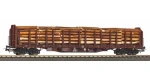 Piko 24610 Klanicový vagón Roos-t642 s nákladom dreva RSBG