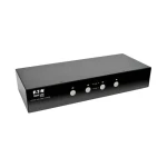 EATON B004-DPUA4-K / KVM prepínač / DisplayPort / 4 porty / 2560×1600 / USB hub / audio (B004-DPUA4-K)