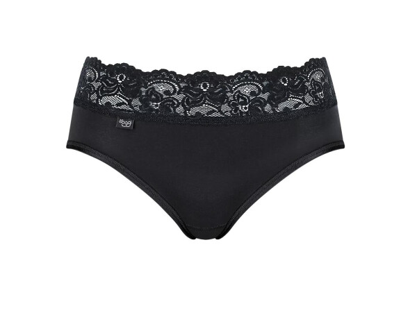 Dámské kalhotky Romance Midi černé - Sloggi BLACK 40
