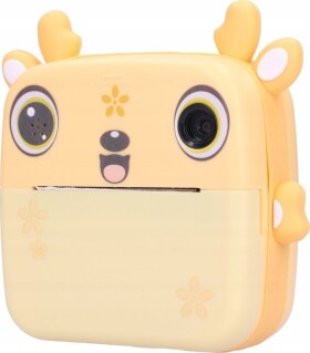 ExtraLink Sada | Drukarka termiczna EPP-006 žltá + Papier termiczny 3 rolki | jelonek