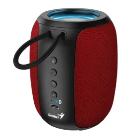 Genius repro SP-915BT čiernočervená / Bluetooth 5.3 / 5W / mikrofón / Copilot AI komunikácia / USB-C nabíjanie (31730052403)