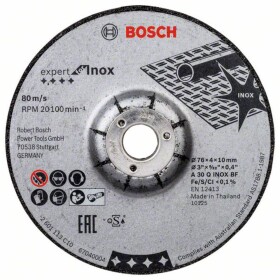 Bosch Accessories 2608601705 2608601705 brúsny kotúč rovný Priemer 76 mm Ø otvoru 10 mm 2 ks; 2608601705