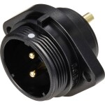 Weipu SP2113 / P 2 guľatý faston, 1 ks; SP2113 / P 2