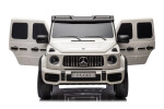 Mamido Mamido Elektrické autíčko Mercedes G63 AMG 2x24V 4x200W XXL biele